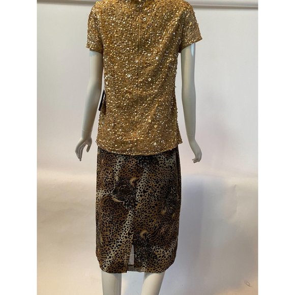 Argenti Boutique Leopard Skirt - Picture 5 of 10